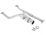 Megan Racing Drift Spec Style Catback Exhaust System with Single 4inch Stainless Steel Tip and Removable Silencer Toyota GT-86 13-15